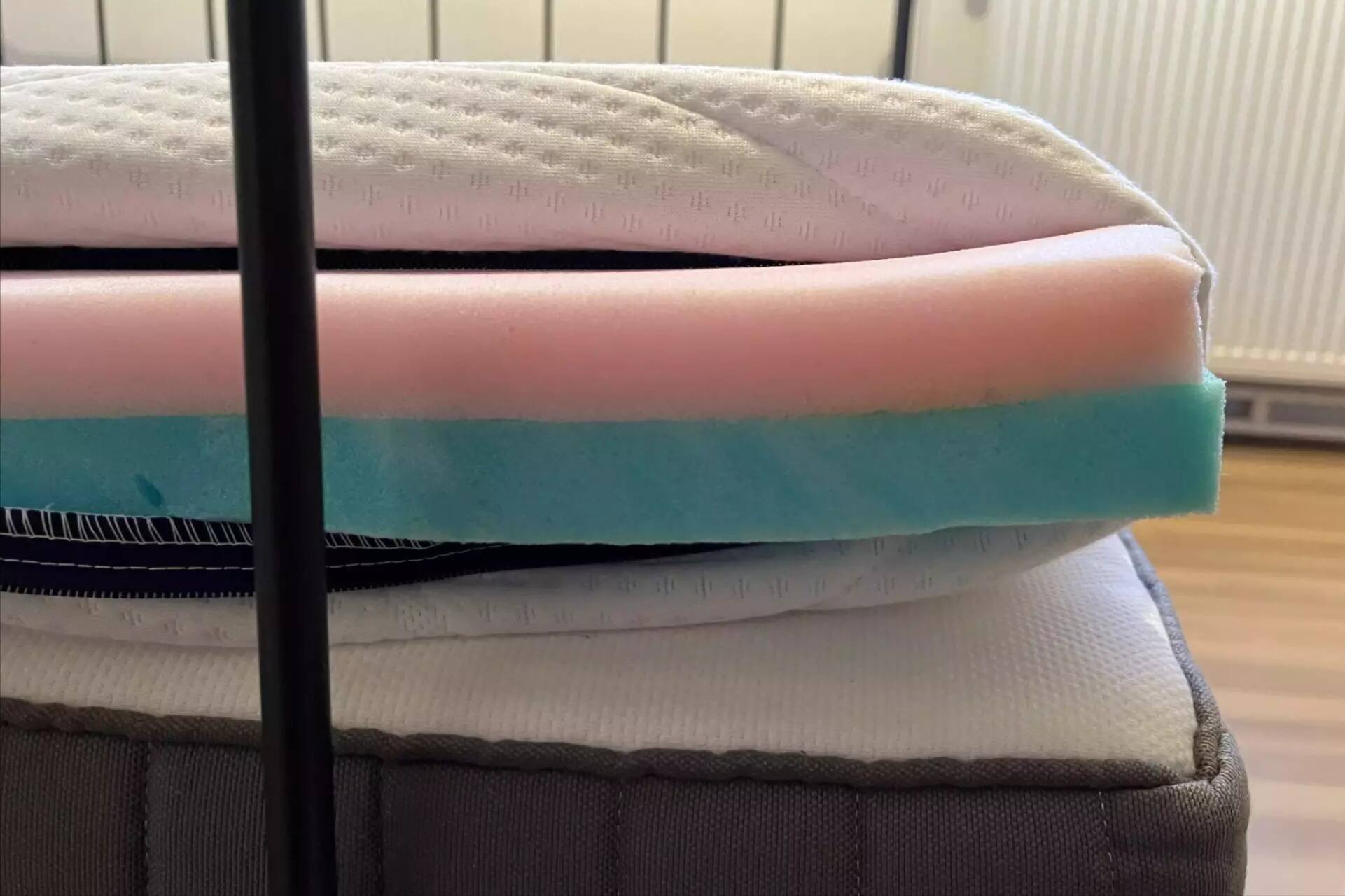 De binnenkant van de Wave Topper